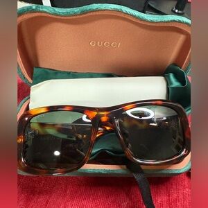 Gucci Tortoiseshell Designer Eyewear